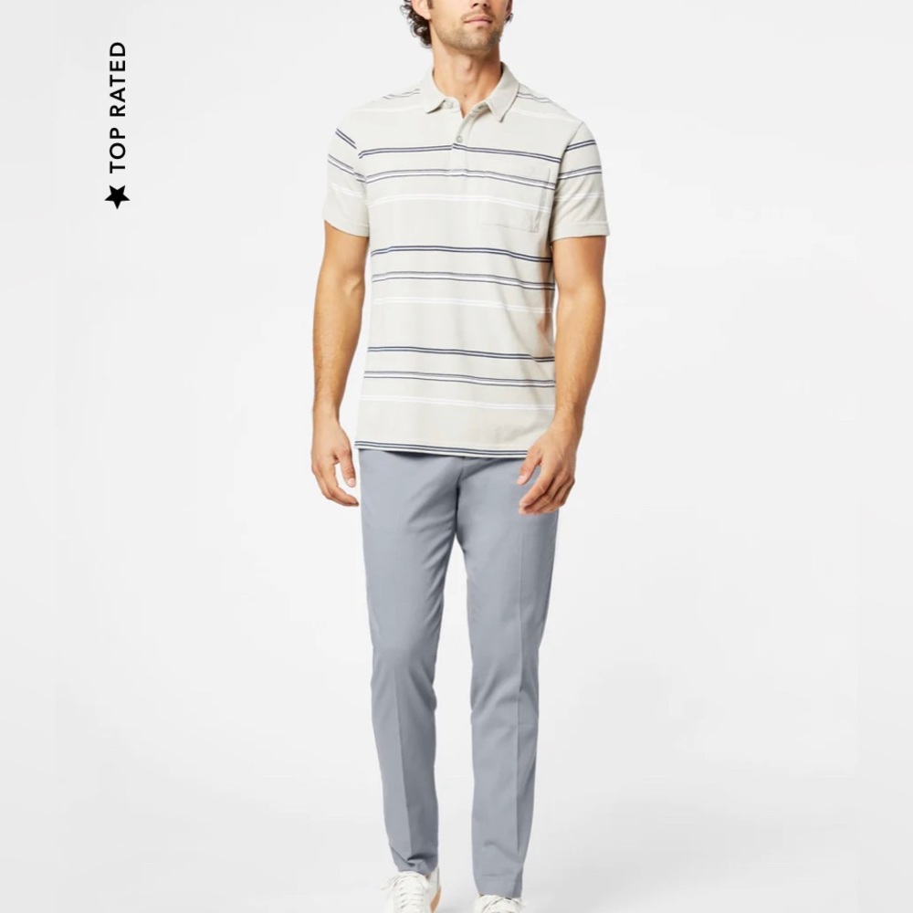 Dockers Men’s Easy Stretch Khakis, Slim Fit Dress Pants